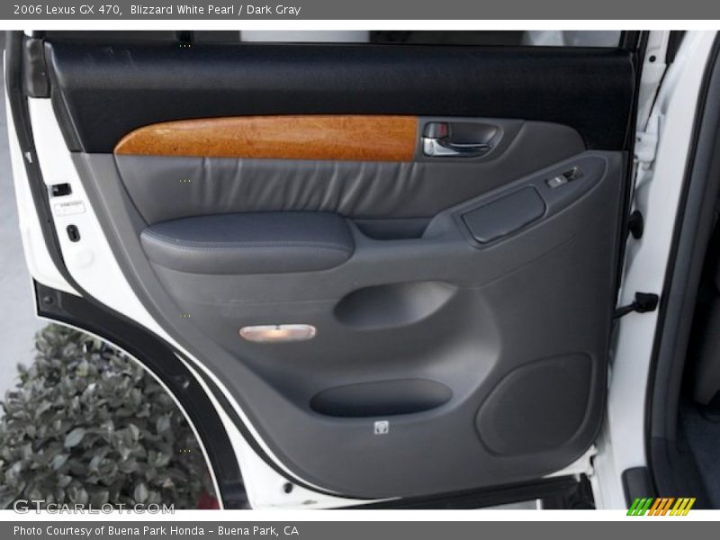 Blizzard White Pearl / Dark Gray 2006 Lexus GX 470