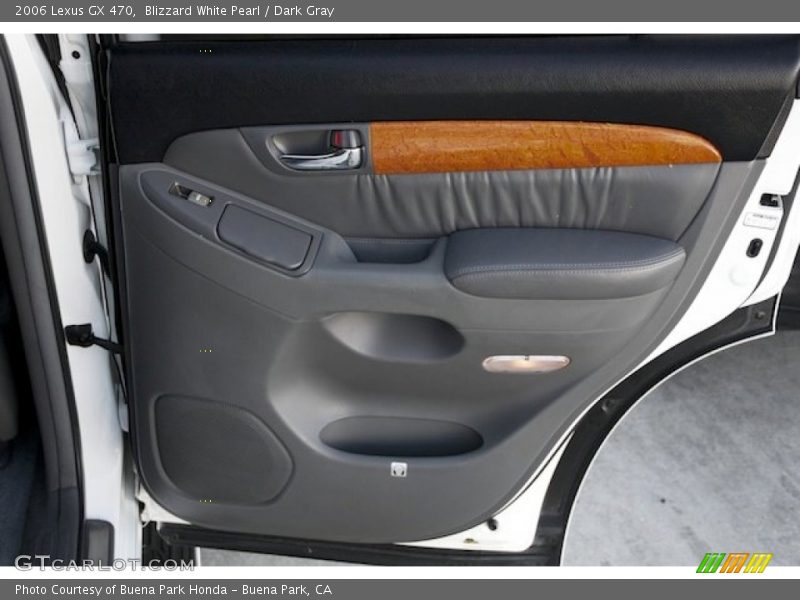 Blizzard White Pearl / Dark Gray 2006 Lexus GX 470