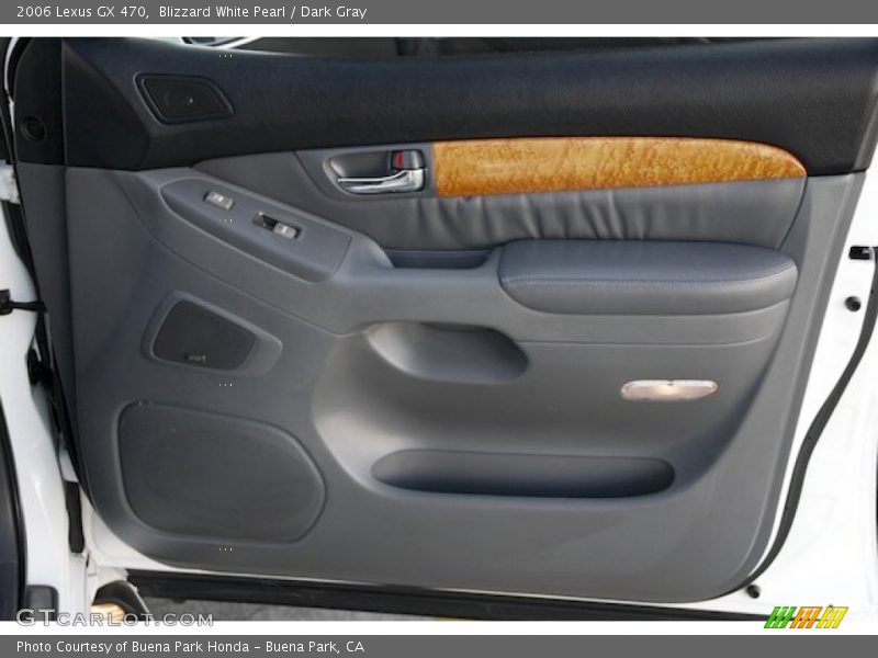 Blizzard White Pearl / Dark Gray 2006 Lexus GX 470