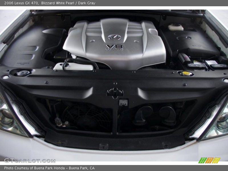 Blizzard White Pearl / Dark Gray 2006 Lexus GX 470