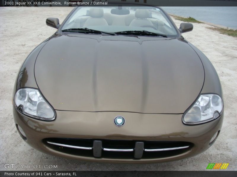 Roman Bronze / Oatmeal 2001 Jaguar XK XK8 Convertible