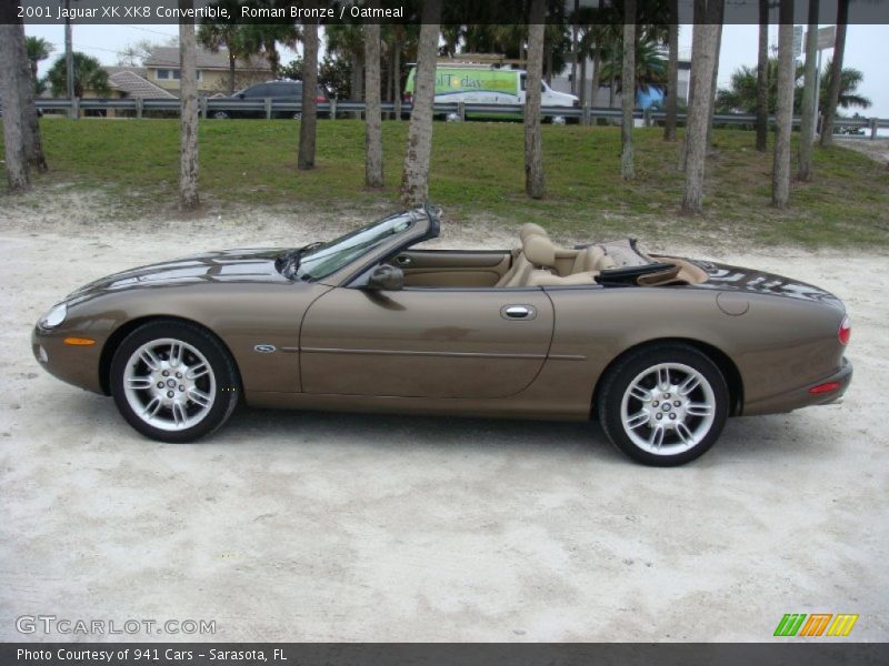  2001 XK XK8 Convertible Roman Bronze