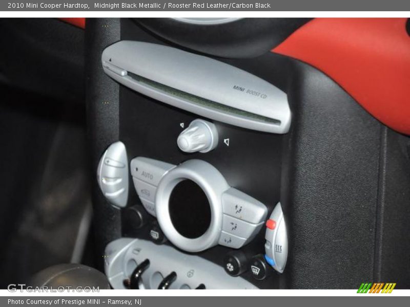 Midnight Black Metallic / Rooster Red Leather/Carbon Black 2010 Mini Cooper Hardtop