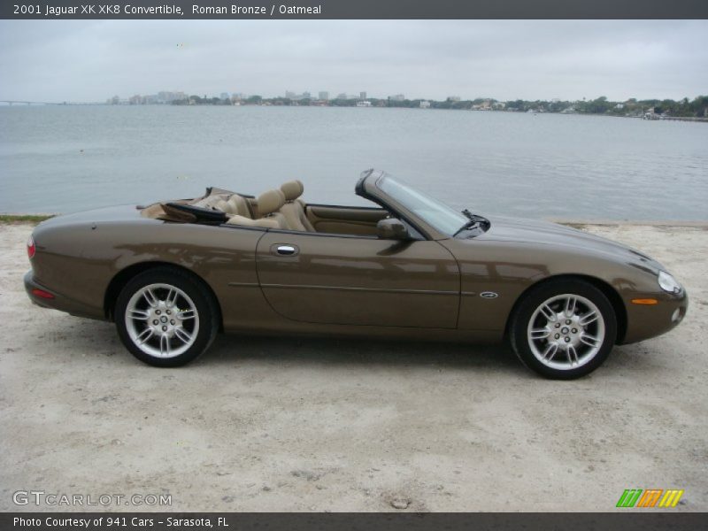  2001 XK XK8 Convertible Roman Bronze