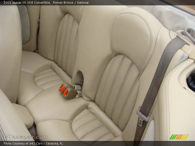 Rear Seat of 2001 XK XK8 Convertible