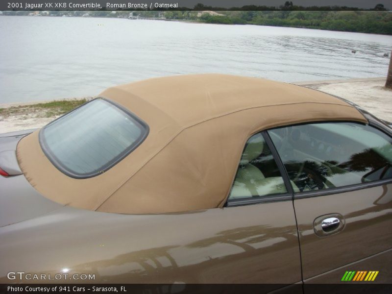 Roman Bronze / Oatmeal 2001 Jaguar XK XK8 Convertible
