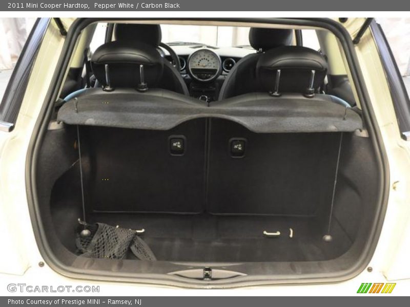 Pepper White / Carbon Black 2011 Mini Cooper Hardtop