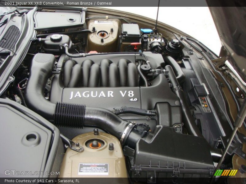  2001 XK XK8 Convertible Engine - 4.0 Liter DOHC 32 Valve V8