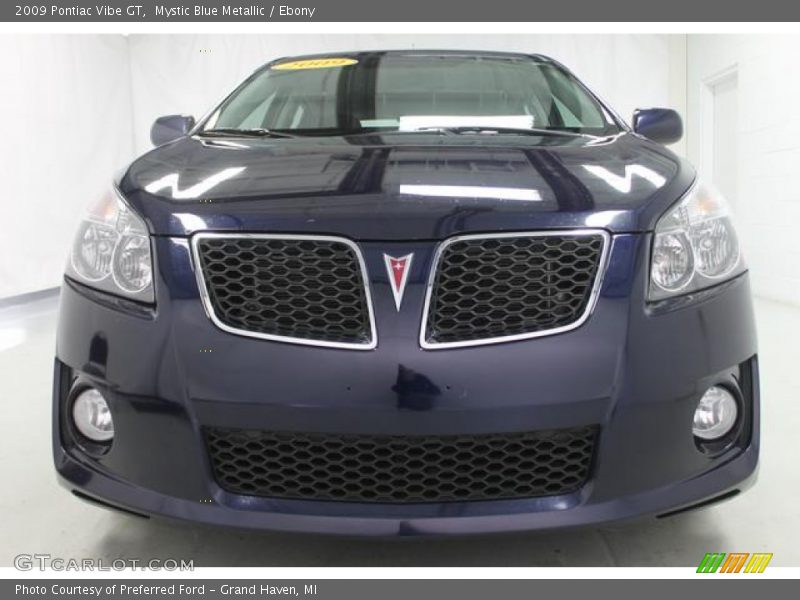 Mystic Blue Metallic / Ebony 2009 Pontiac Vibe GT