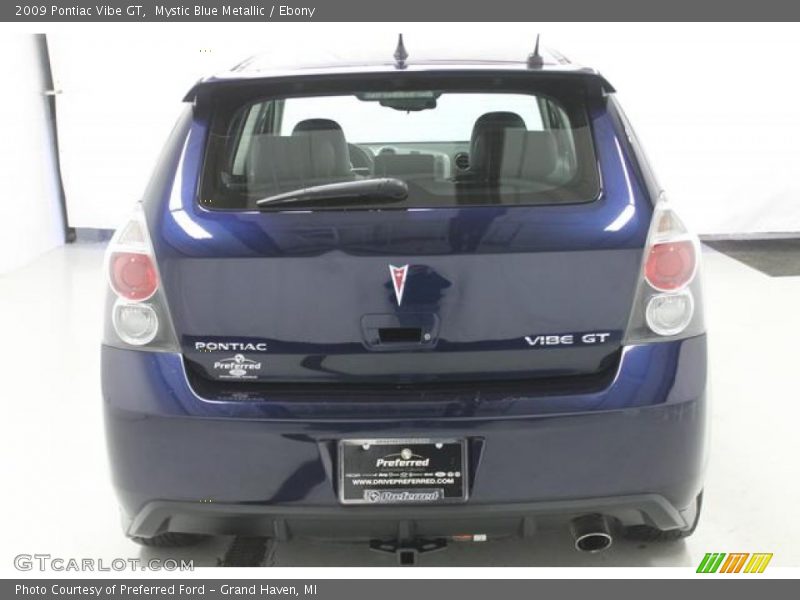 Mystic Blue Metallic / Ebony 2009 Pontiac Vibe GT