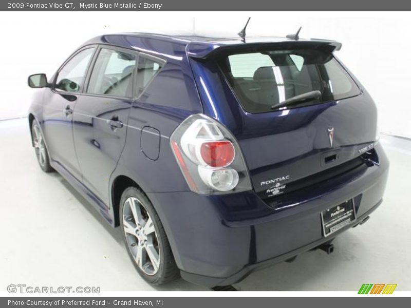 Mystic Blue Metallic / Ebony 2009 Pontiac Vibe GT