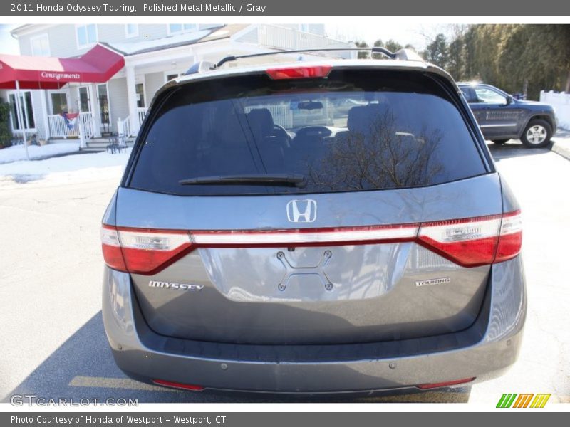 Polished Metal Metallic / Gray 2011 Honda Odyssey Touring