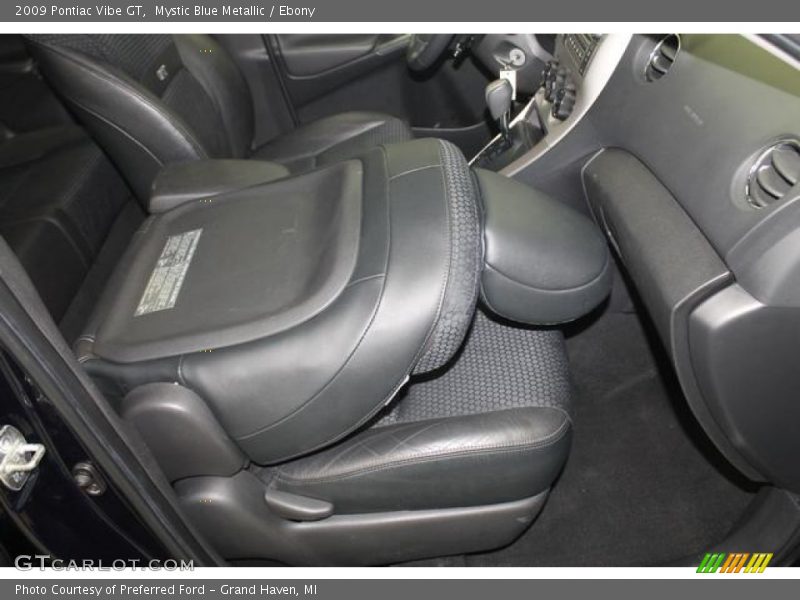 Mystic Blue Metallic / Ebony 2009 Pontiac Vibe GT