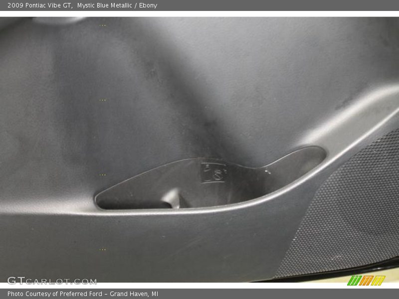 Mystic Blue Metallic / Ebony 2009 Pontiac Vibe GT