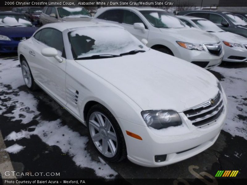Alabaster White / Dark Slate Gray/Medium Slate Gray 2006 Chrysler Crossfire Limited Coupe
