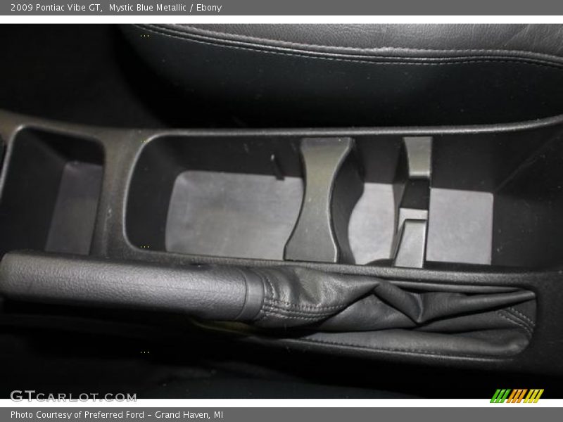 Mystic Blue Metallic / Ebony 2009 Pontiac Vibe GT