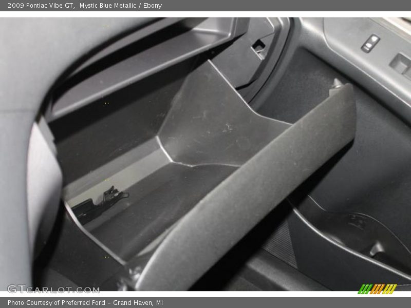 Mystic Blue Metallic / Ebony 2009 Pontiac Vibe GT