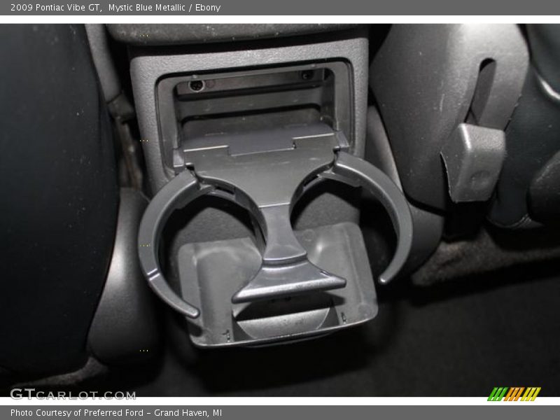 Mystic Blue Metallic / Ebony 2009 Pontiac Vibe GT