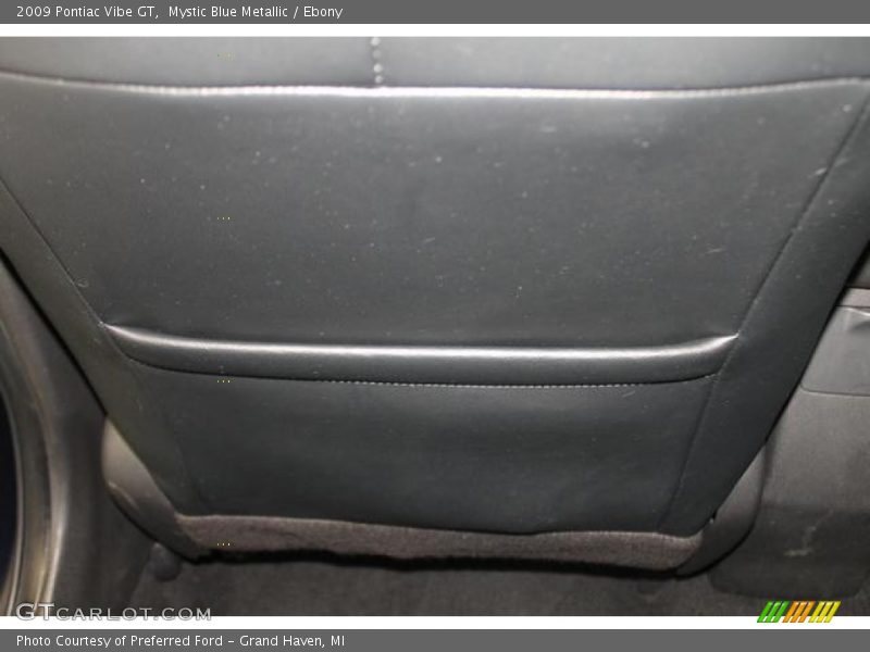 Mystic Blue Metallic / Ebony 2009 Pontiac Vibe GT