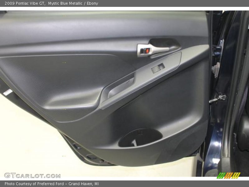 Mystic Blue Metallic / Ebony 2009 Pontiac Vibe GT