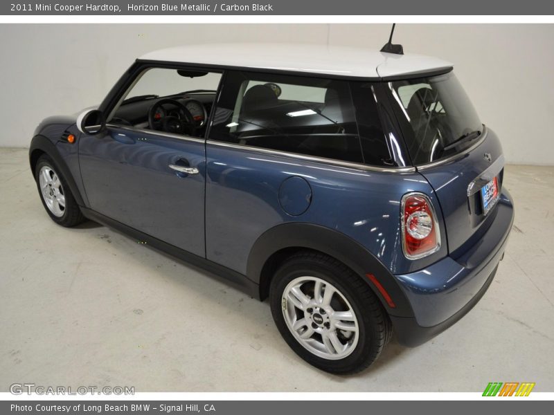 Horizon Blue Metallic / Carbon Black 2011 Mini Cooper Hardtop