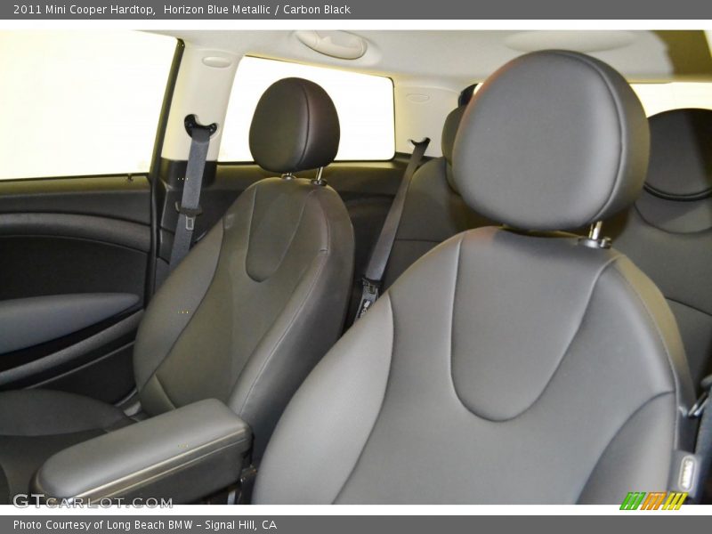 Horizon Blue Metallic / Carbon Black 2011 Mini Cooper Hardtop