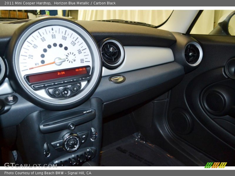 Horizon Blue Metallic / Carbon Black 2011 Mini Cooper Hardtop