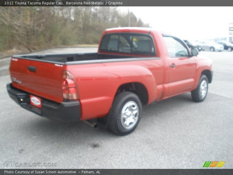 Barcelona Red Metallic / Graphite 2012 Toyota Tacoma Regular Cab