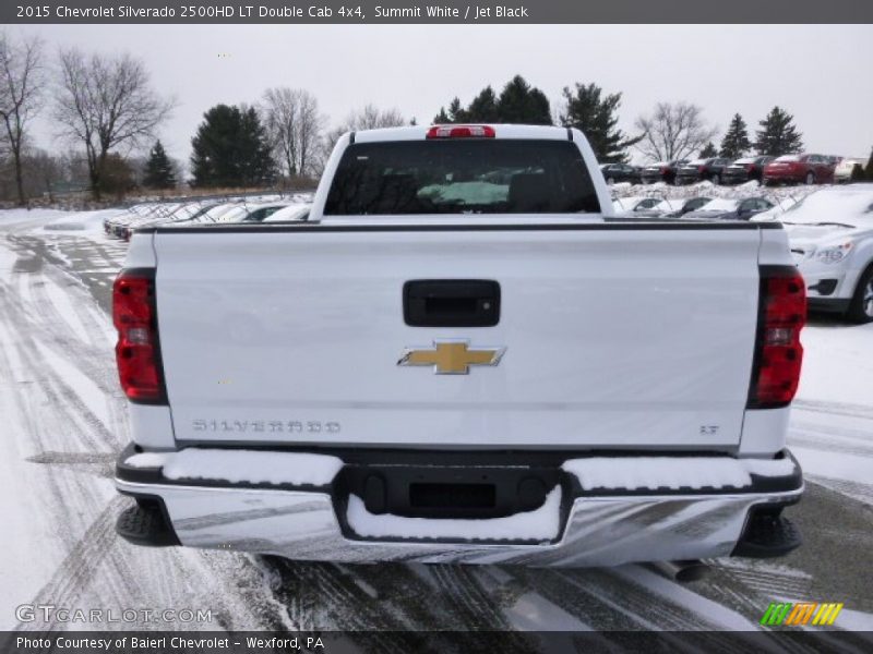 Summit White / Jet Black 2015 Chevrolet Silverado 2500HD LT Double Cab 4x4