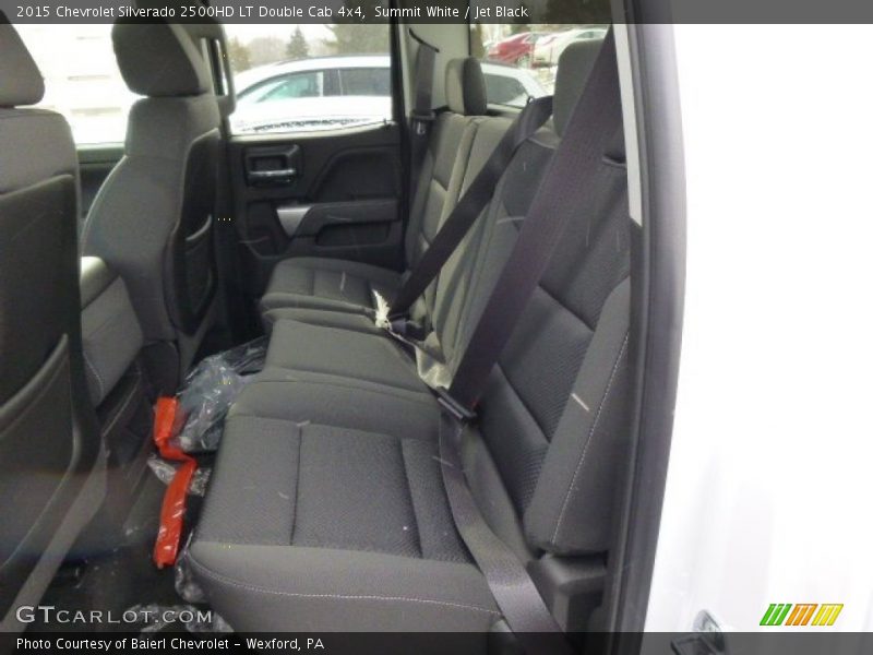 Rear Seat of 2015 Silverado 2500HD LT Double Cab 4x4