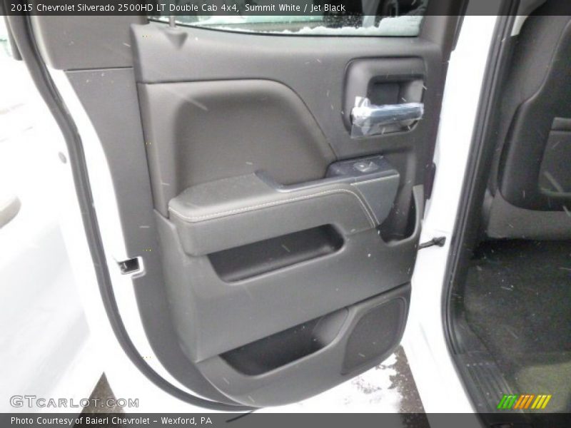 Summit White / Jet Black 2015 Chevrolet Silverado 2500HD LT Double Cab 4x4