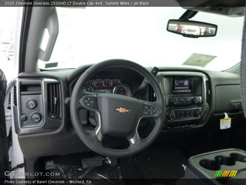Dashboard of 2015 Silverado 2500HD LT Double Cab 4x4