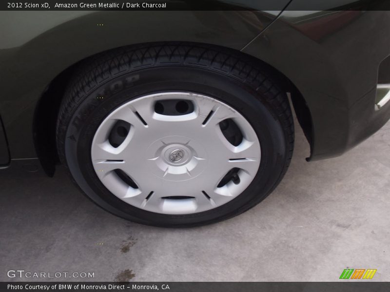 Amazon Green Metallic / Dark Charcoal 2012 Scion xD