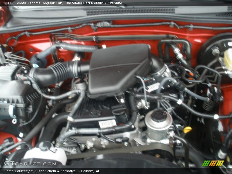 Barcelona Red Metallic / Graphite 2012 Toyota Tacoma Regular Cab