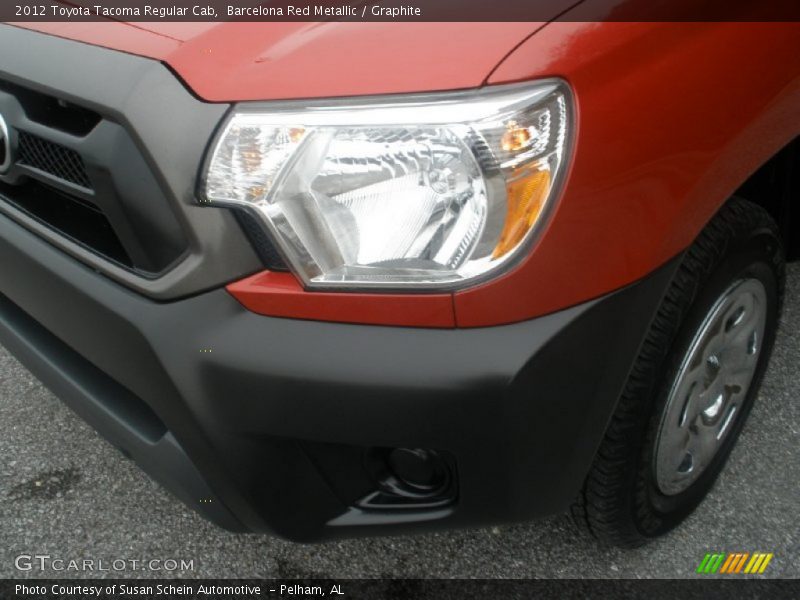 Barcelona Red Metallic / Graphite 2012 Toyota Tacoma Regular Cab