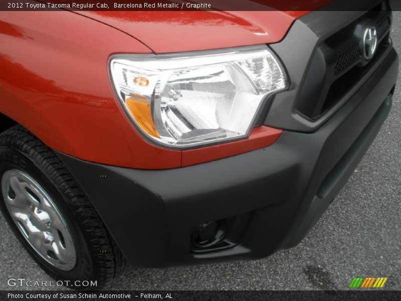 Barcelona Red Metallic / Graphite 2012 Toyota Tacoma Regular Cab