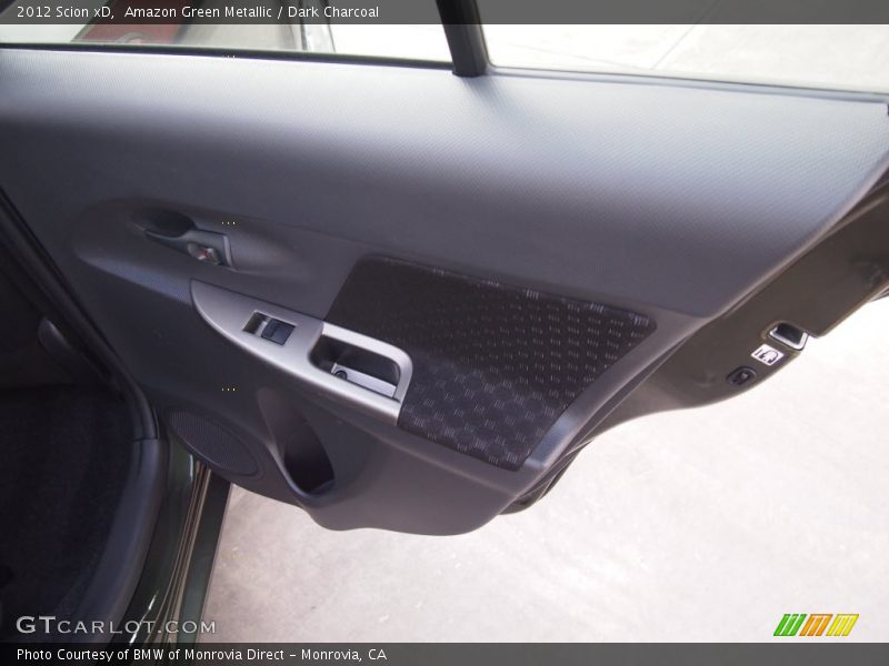 Amazon Green Metallic / Dark Charcoal 2012 Scion xD