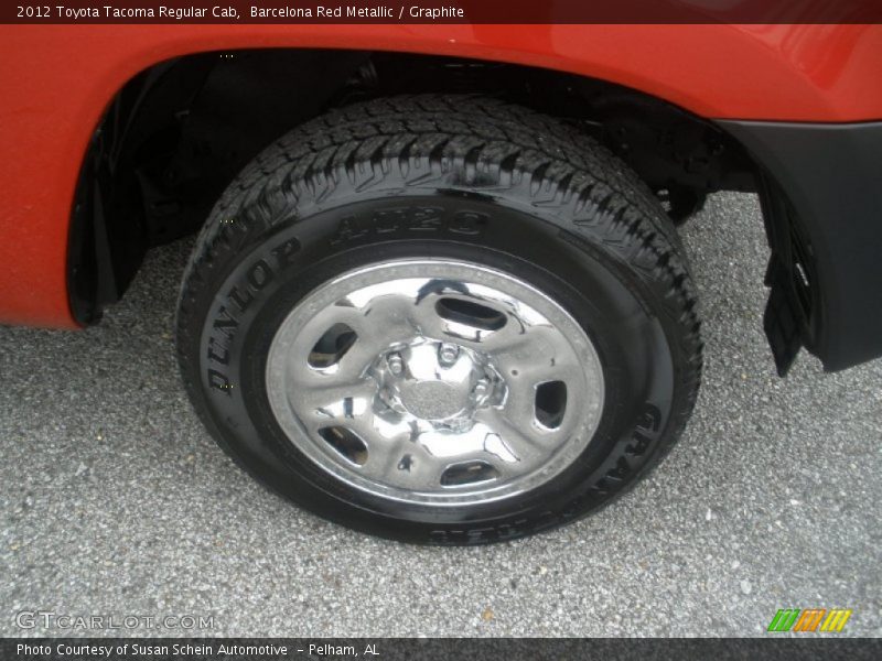 Barcelona Red Metallic / Graphite 2012 Toyota Tacoma Regular Cab