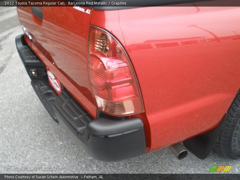 Barcelona Red Metallic / Graphite 2012 Toyota Tacoma Regular Cab