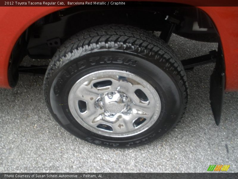 Barcelona Red Metallic / Graphite 2012 Toyota Tacoma Regular Cab