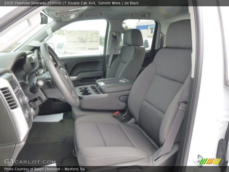 Summit White / Jet Black 2015 Chevrolet Silverado 2500HD LT Double Cab 4x4