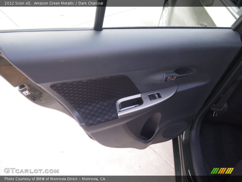 Amazon Green Metallic / Dark Charcoal 2012 Scion xD
