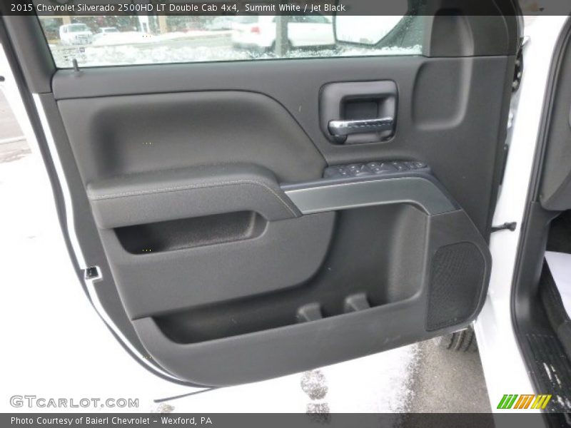 Summit White / Jet Black 2015 Chevrolet Silverado 2500HD LT Double Cab 4x4