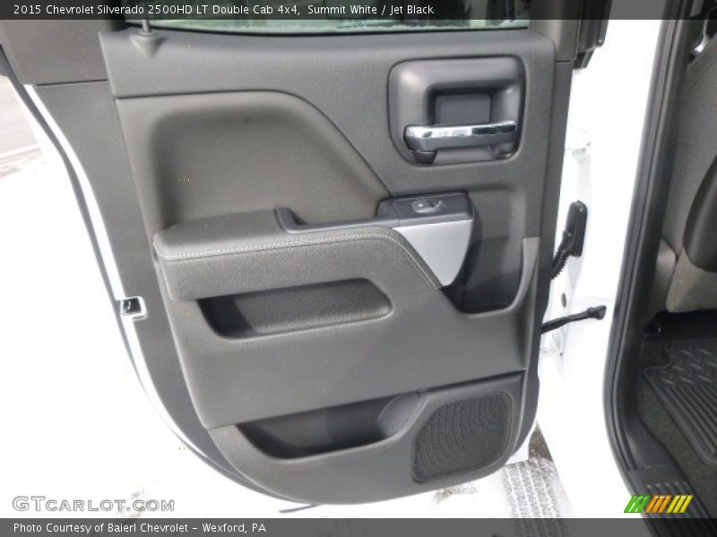 Summit White / Jet Black 2015 Chevrolet Silverado 2500HD LT Double Cab 4x4