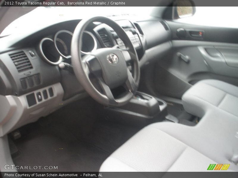 Barcelona Red Metallic / Graphite 2012 Toyota Tacoma Regular Cab
