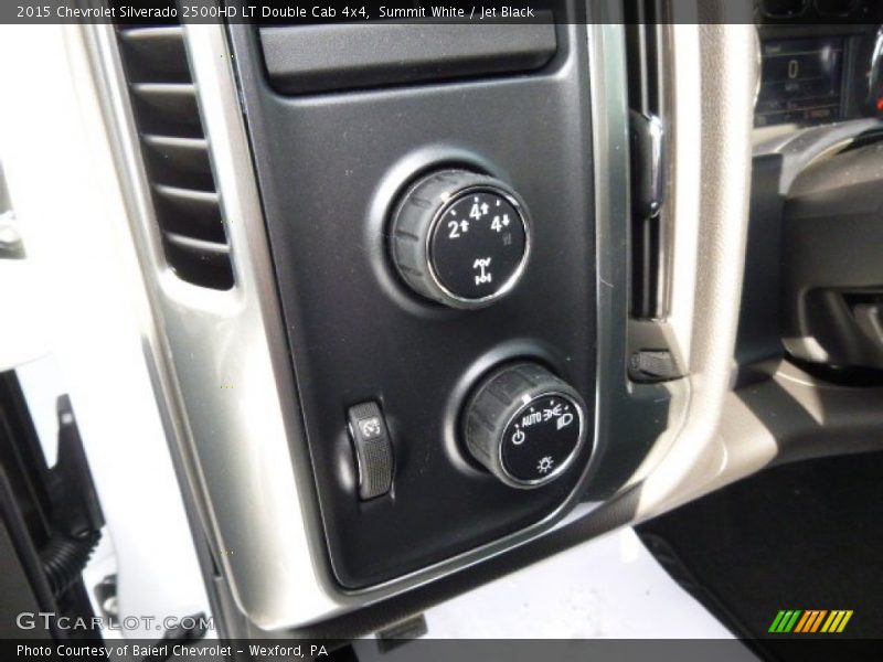 Summit White / Jet Black 2015 Chevrolet Silverado 2500HD LT Double Cab 4x4
