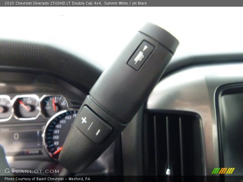 Summit White / Jet Black 2015 Chevrolet Silverado 2500HD LT Double Cab 4x4