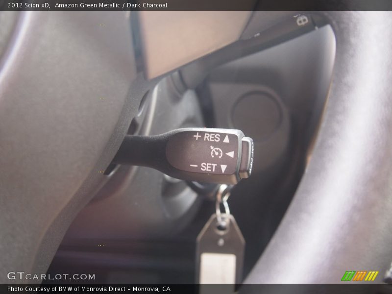Amazon Green Metallic / Dark Charcoal 2012 Scion xD