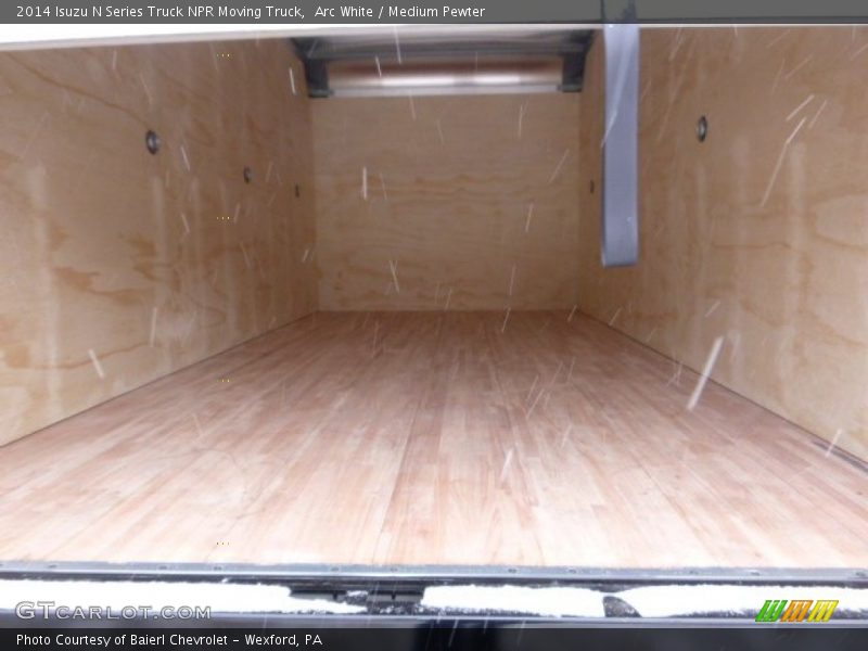 Arc White / Medium Pewter 2014 Isuzu N Series Truck NPR Moving Truck