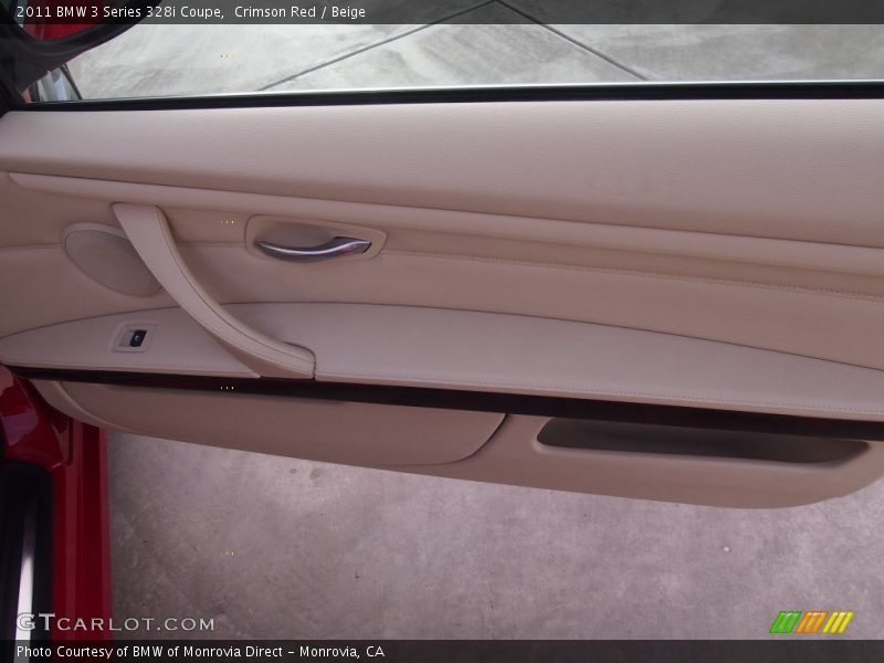 Crimson Red / Beige 2011 BMW 3 Series 328i Coupe